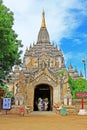 Bagan Gawdawpalin Temple, Myanmar Royalty Free Stock Photo